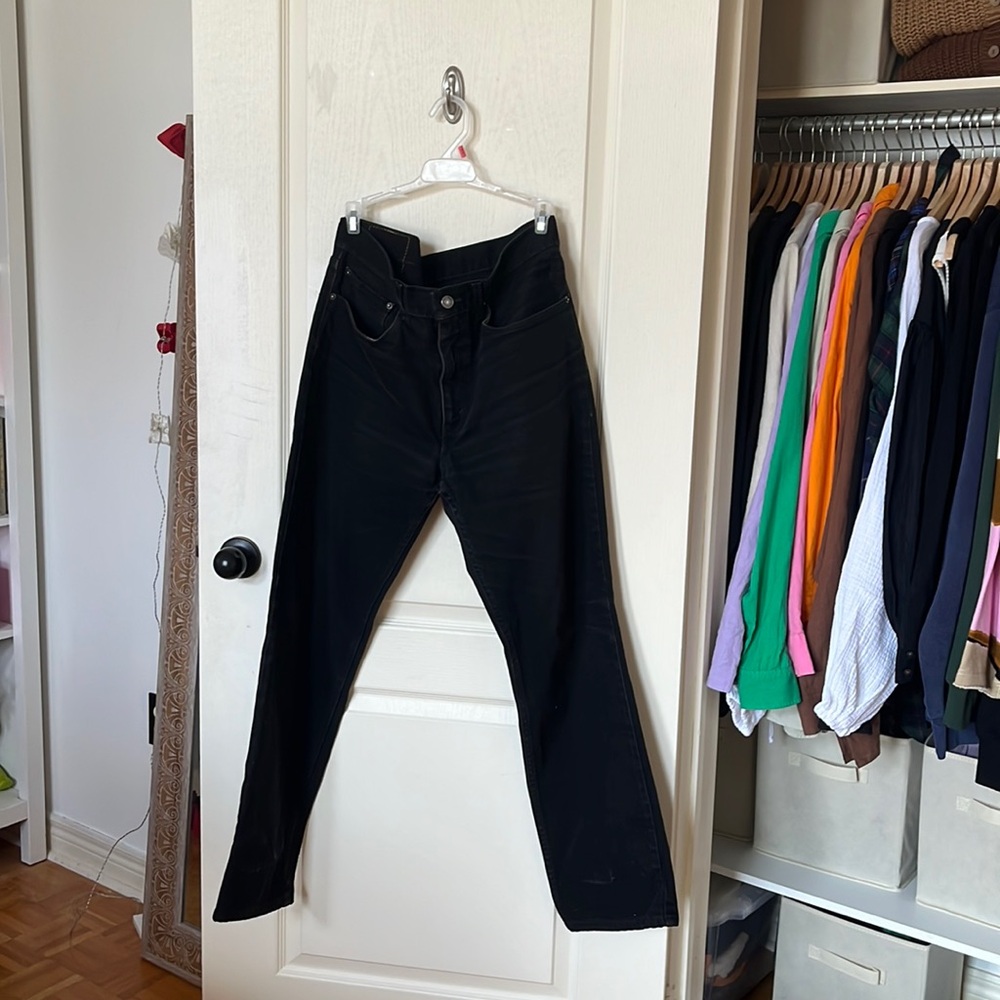 3/$30 GUC men’s vintage 516 black denim jeans in size w34 L32